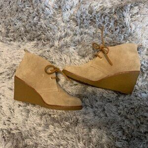 Sperry wedge booties